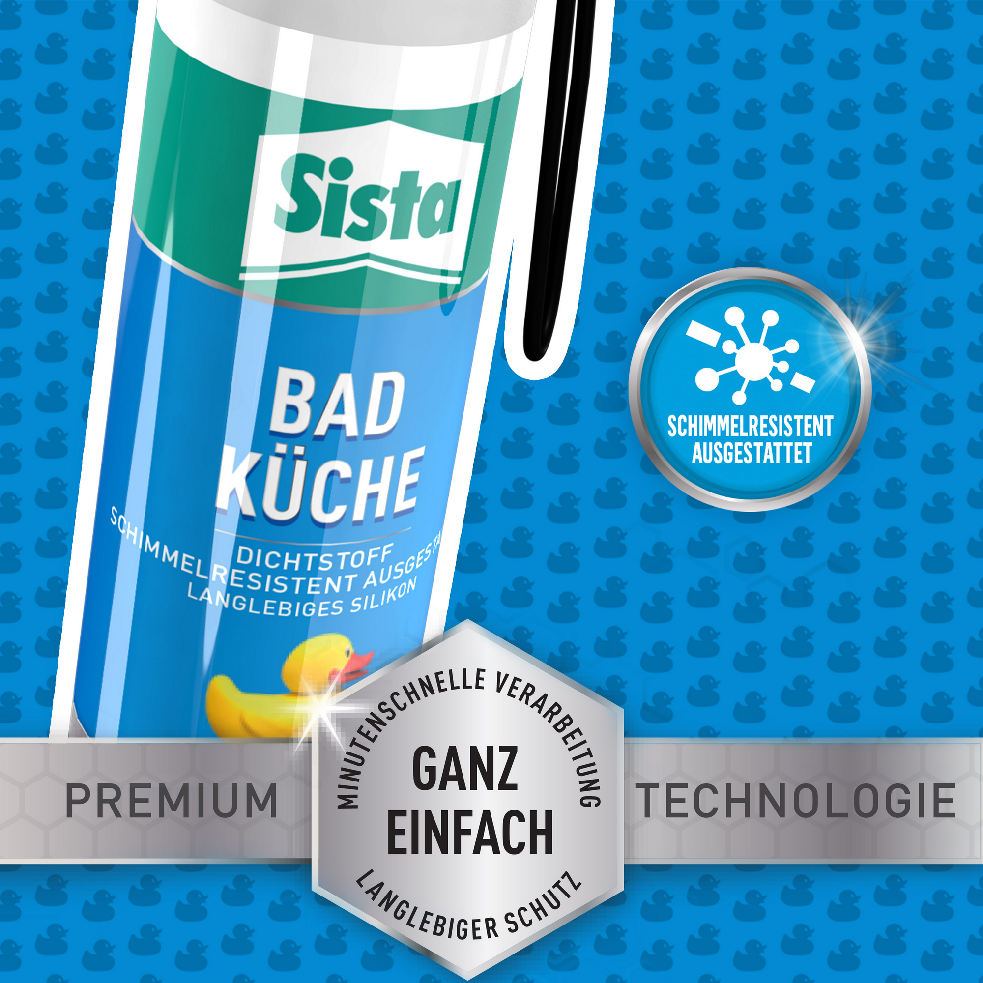 Fugenfüller 'Bad & Küche Silikon' weiß 100 ml + product picture