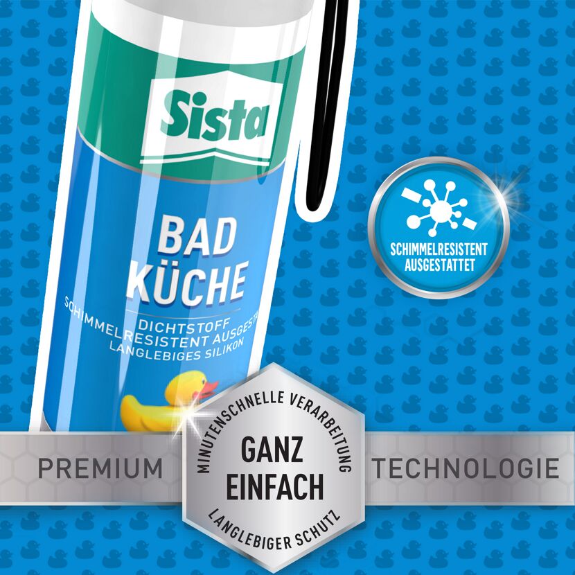 Sista Bad & Küche Dichtstoff Kartusche