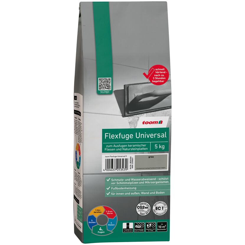 toom Flexfuge Universal 5 kg, grau
