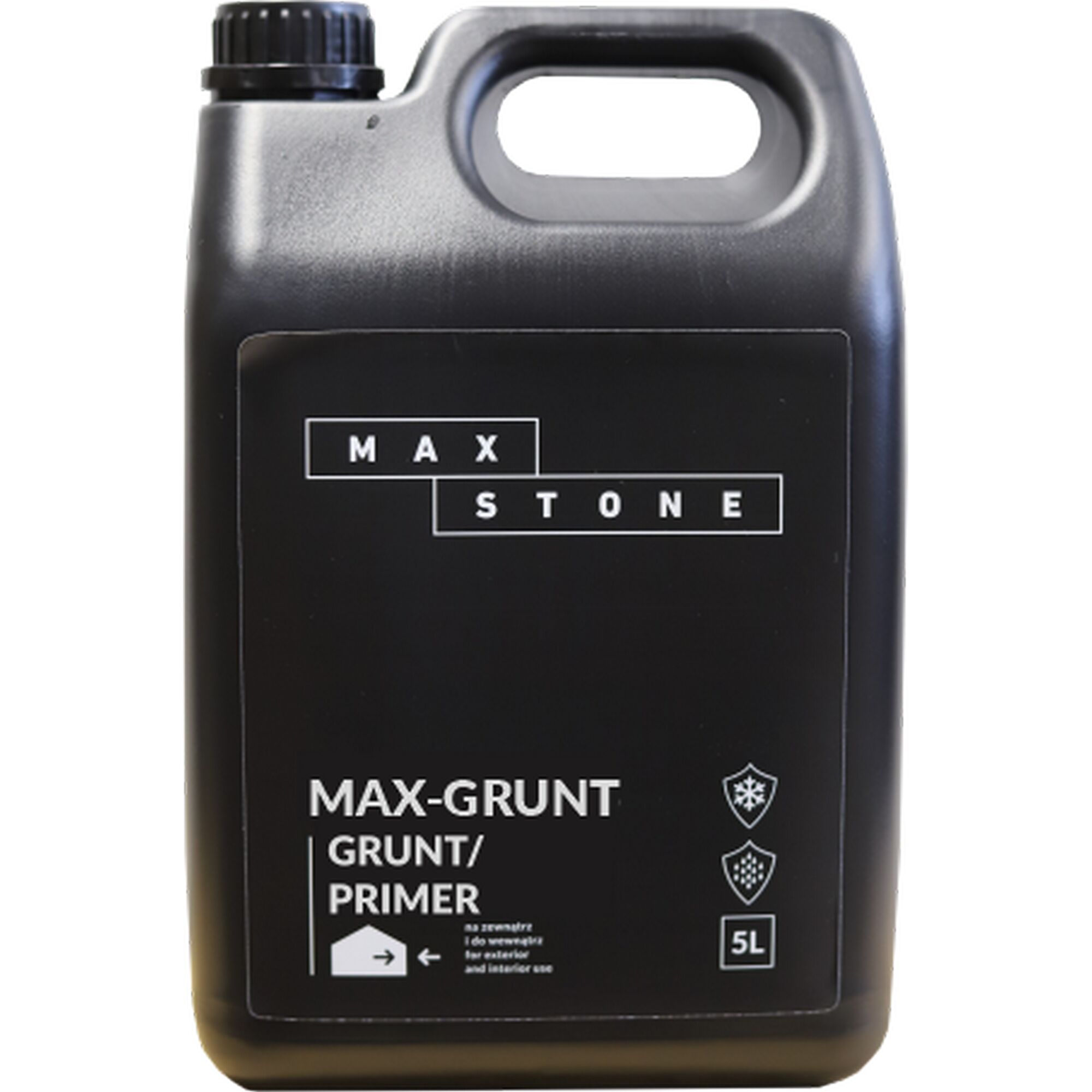 Schwarzer Kanister MAX-GRUNT