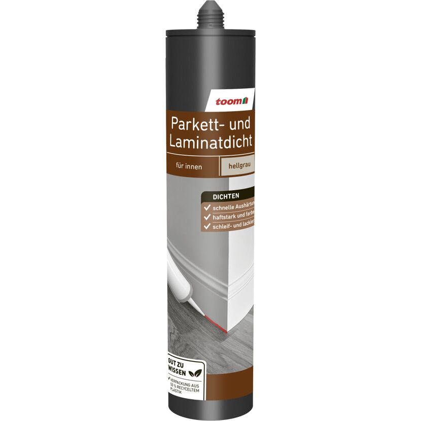 Parkett- und Laminatdicht hellgrau 310 ml