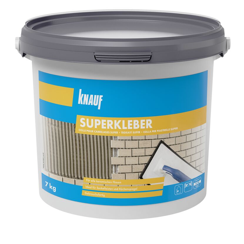Eimer Knauf Superkleber für Fliesen