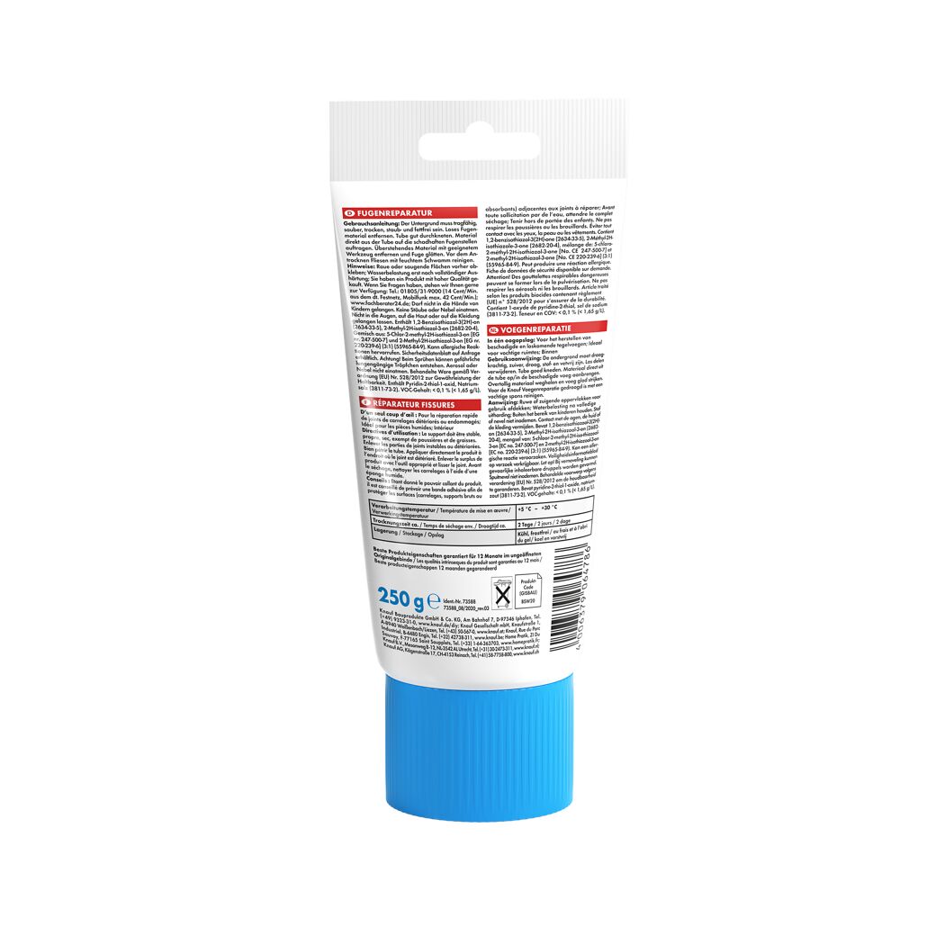 Tube mit Knauf Fugenreparatur