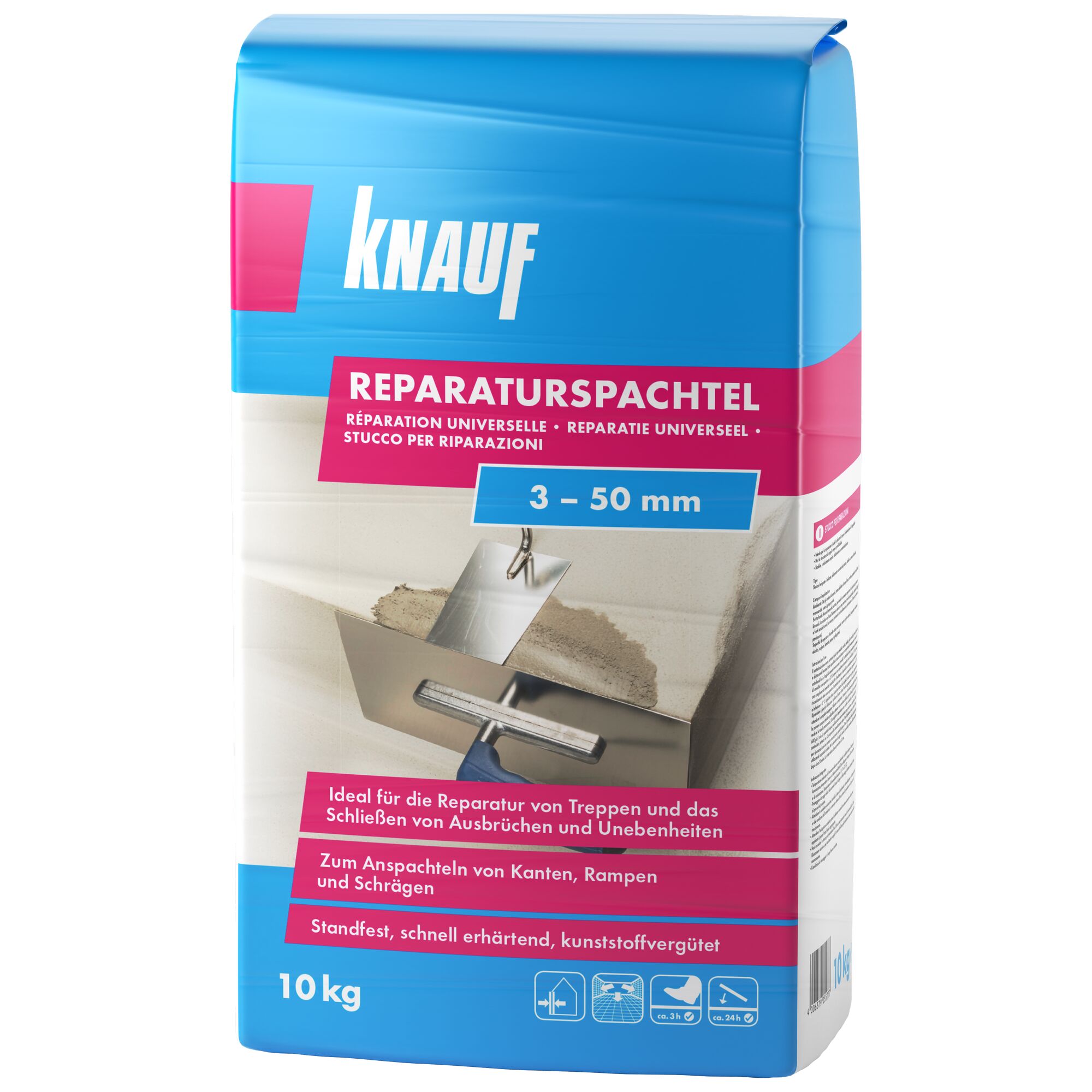 Knauf Reparaturspachtel 10 kg mit Kelle