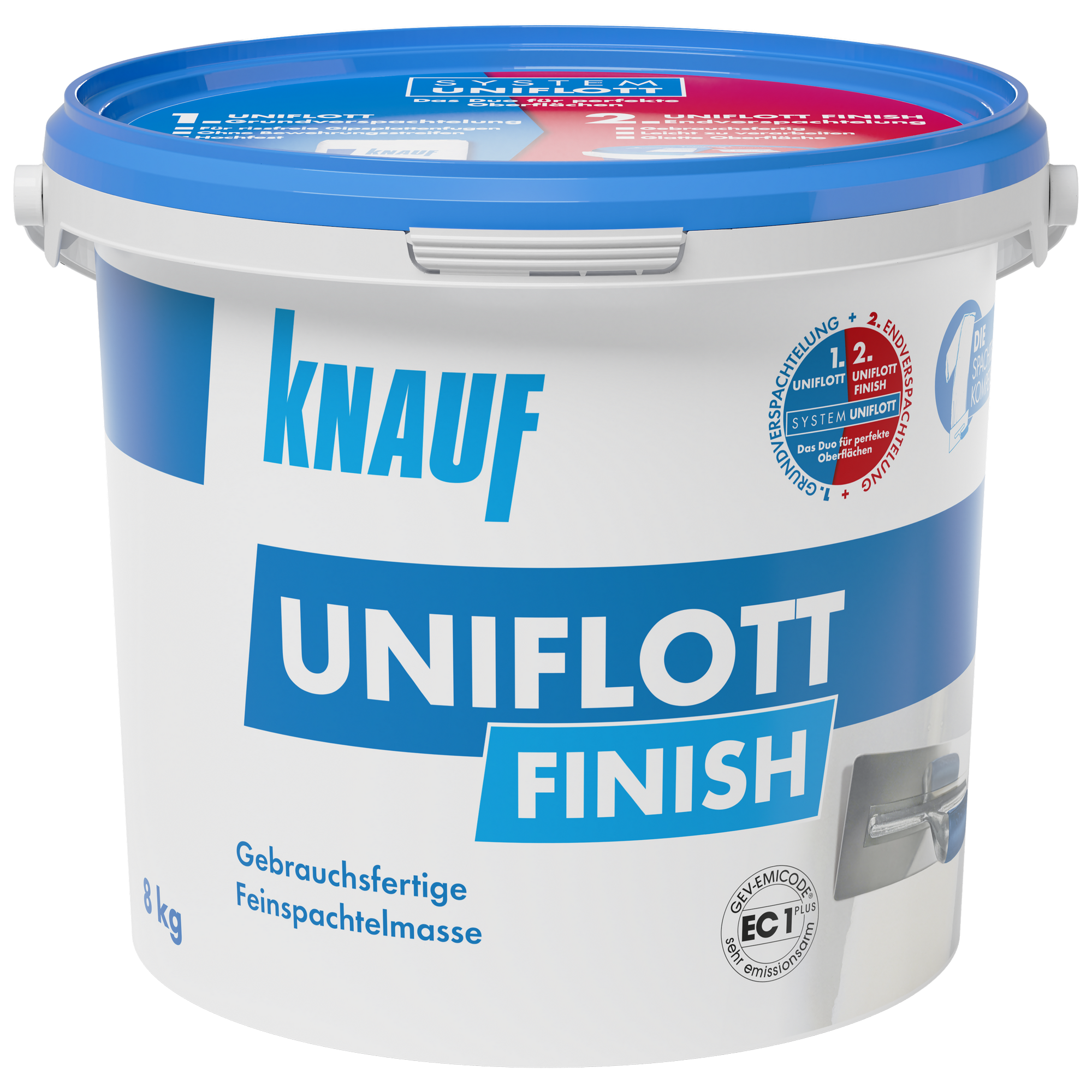 Feinspachtelmasse 'Uniflott Finish' 8 kg + product picture