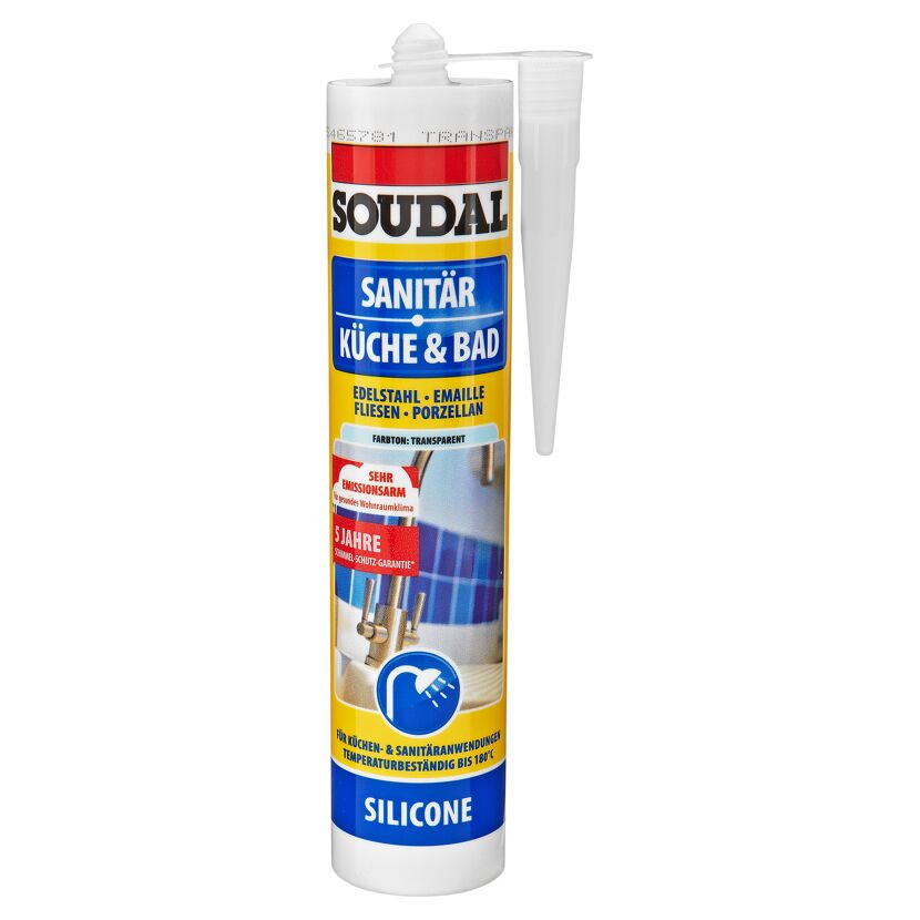 Soudal Silikon Sanitär Küche & Bad transparent