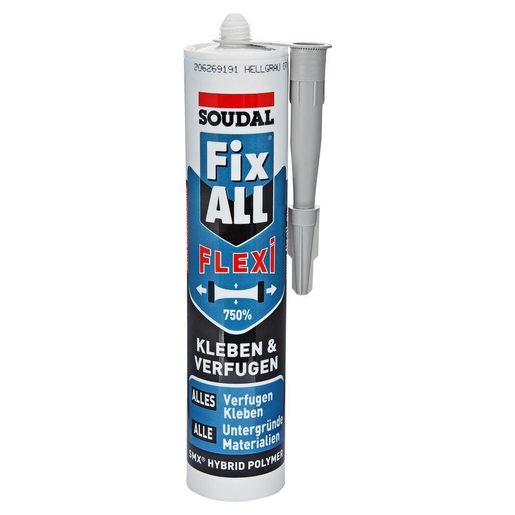 Dicht- und Klebstoff "Fix All Flexi" hellgrau 470 g