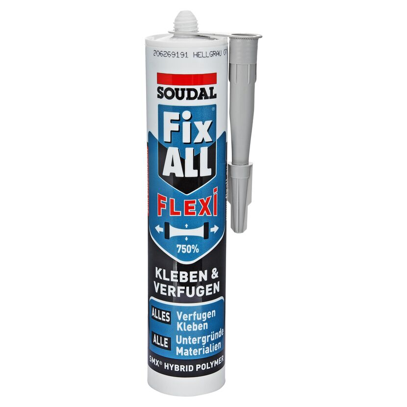 Dicht- und Klebstoff "Fix All Flexi" hellgrau 470 g