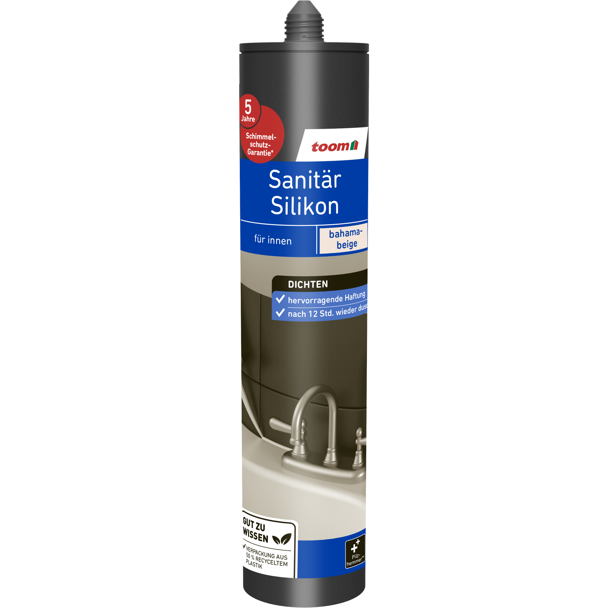 Sanitärsilikon bahamabeige 310 ml