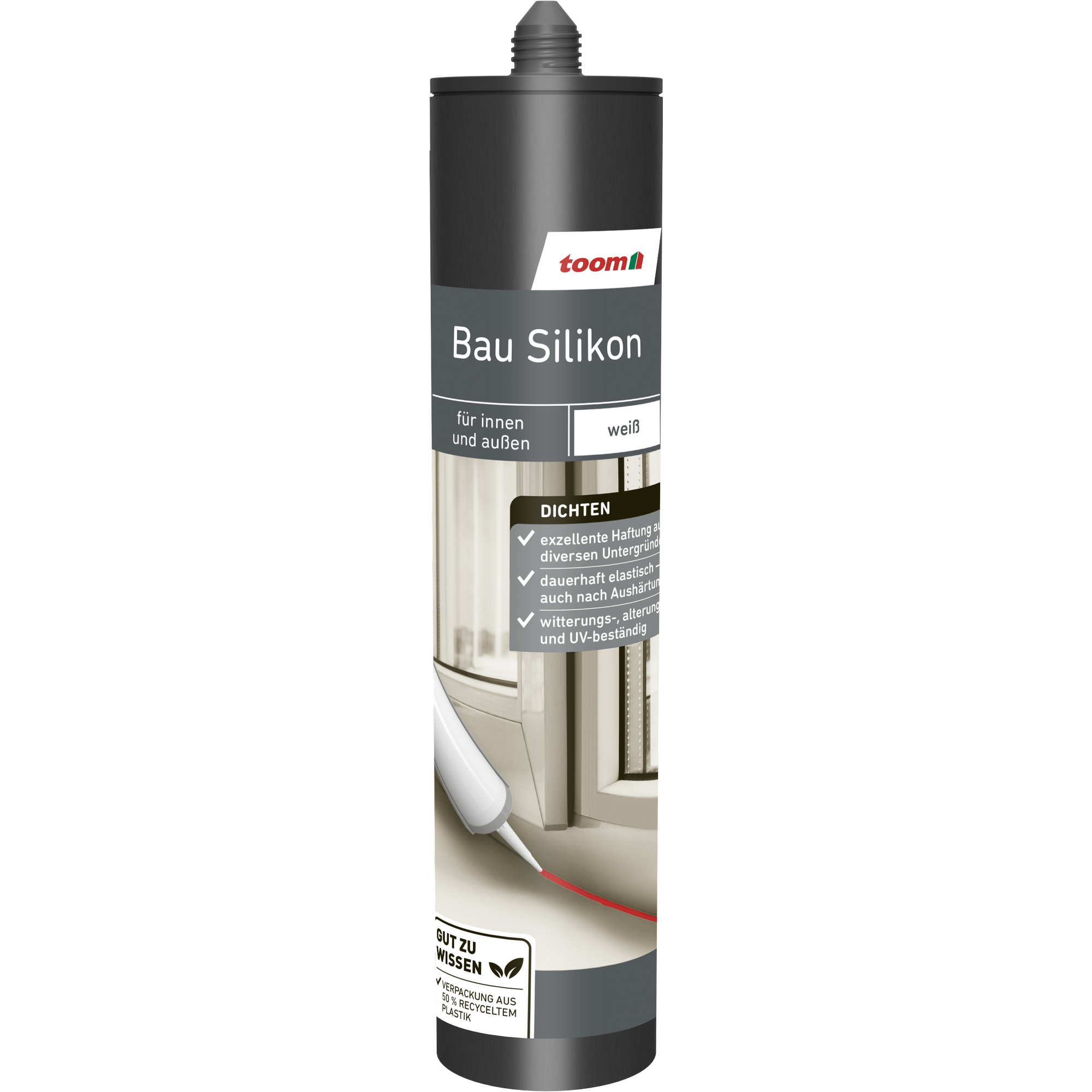 Bausilikon weiß 310 ml