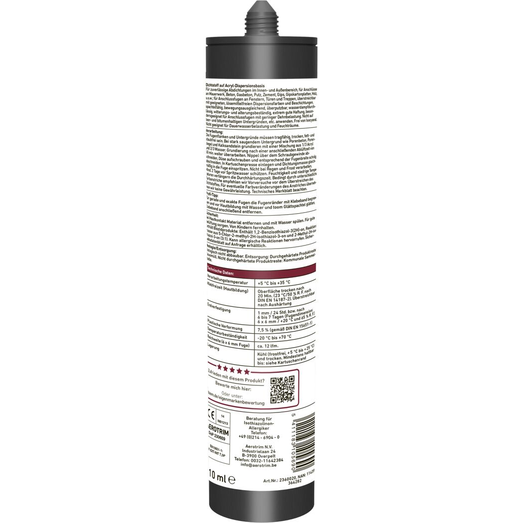 Acryl grau 310 ml