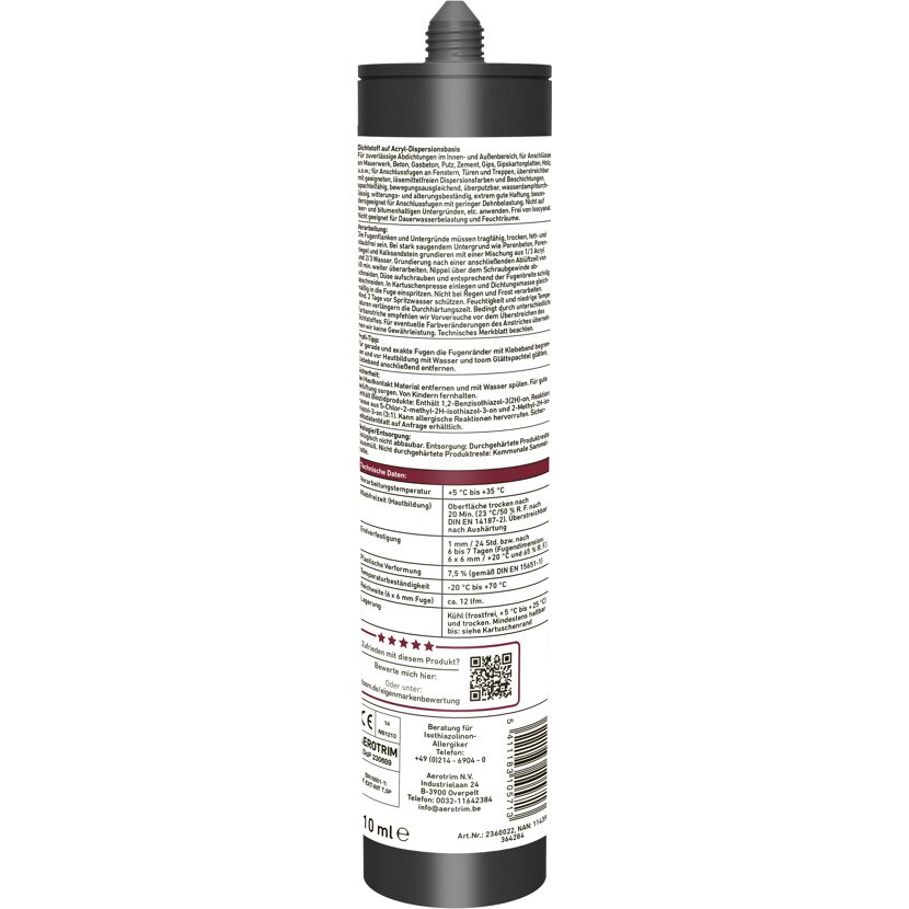 Acryl schwarz 310 ml