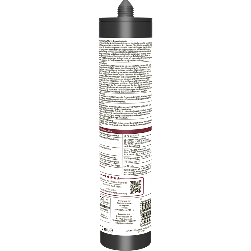 Acryl schwarz 310 ml