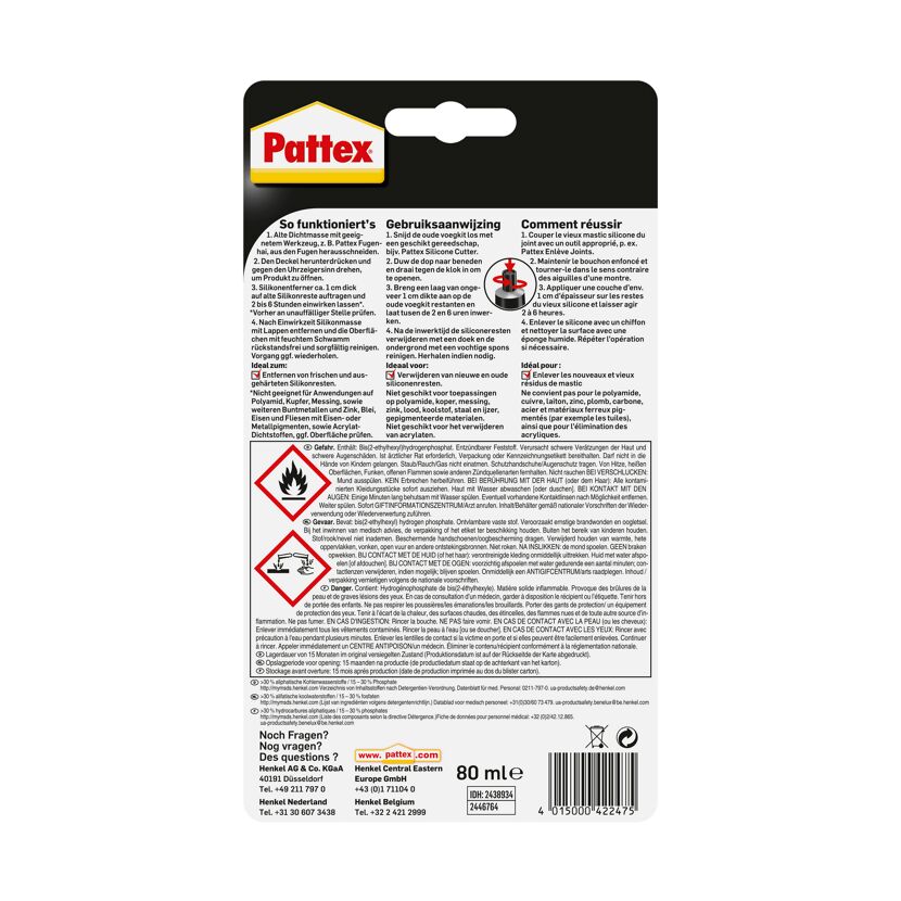 Pattex Silikonentferner 80 ml