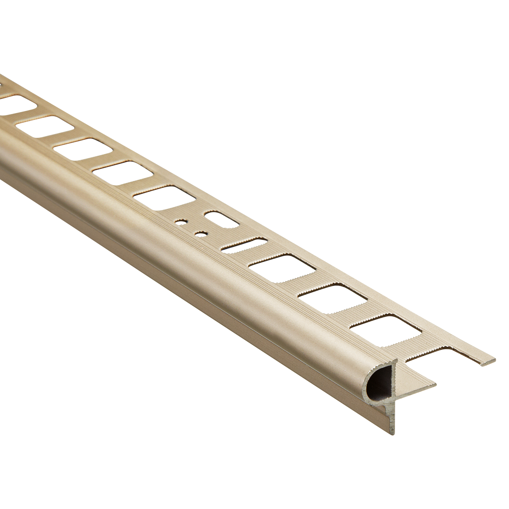 Treppenkanten-Profil 'Florentiner' Aluminium titanfarben 8 x 1000 mm + product picture