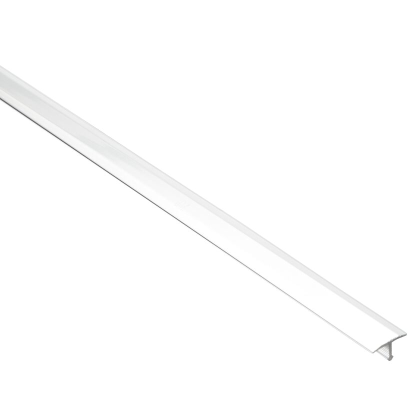 Chromfarbenes Fugenabdeck-Profil aus Aluminium