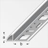 Viertelkreisprofil Aluminium silbern 2500 mm