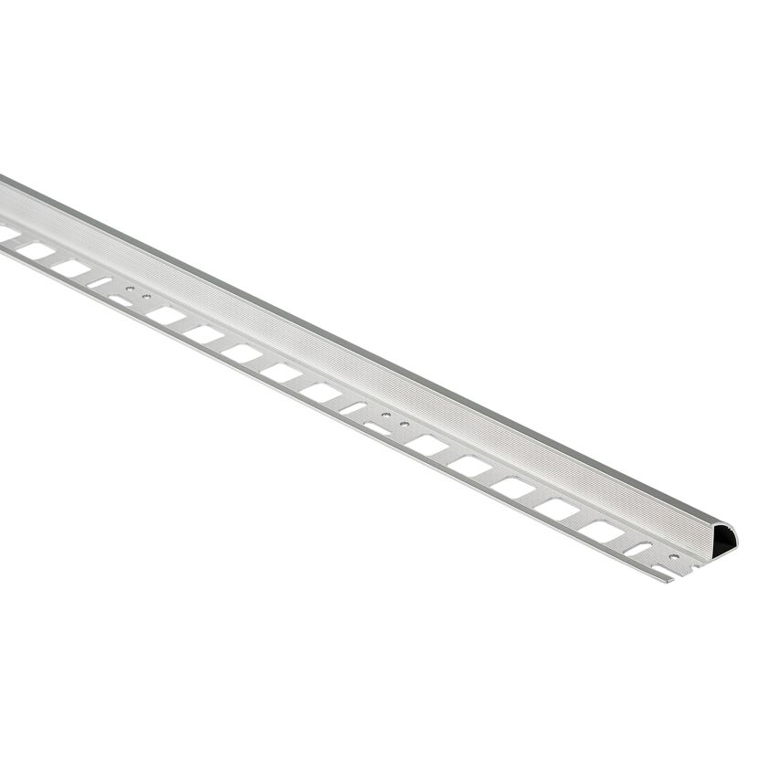 Viertelkreisprofil Aluminium silbern 2500 mm