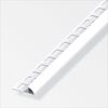 Viertelkreisprofil weiß 2500 x 6 mm