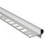 Verkleinertes Bild von Treppenkanten-Profil 'Florentiner' Aluminium silbern 10 x 2500 mm
