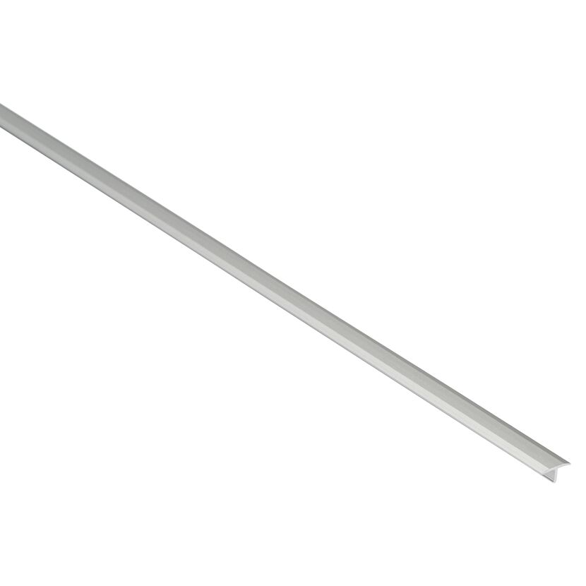 Silbernes Fugenabdeckprofil