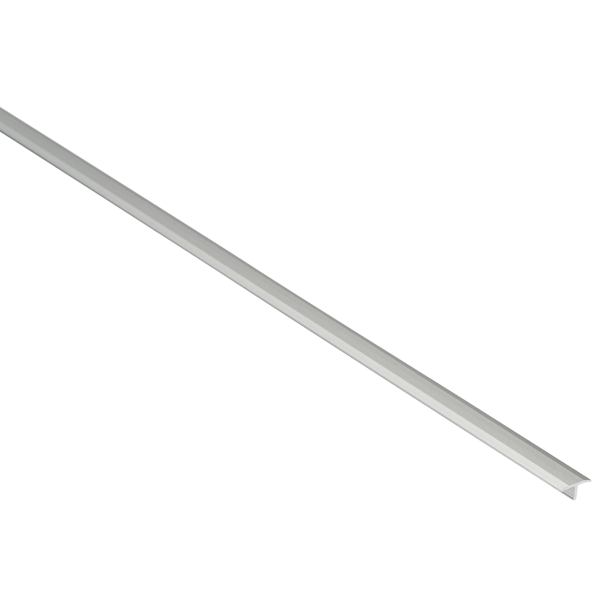 Silbernes Fugenabdeckprofil