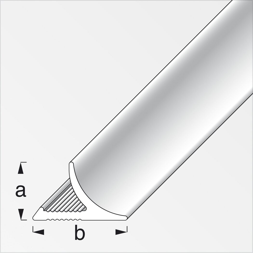 Randfugenprofil weiß 2500 x 17 mm
