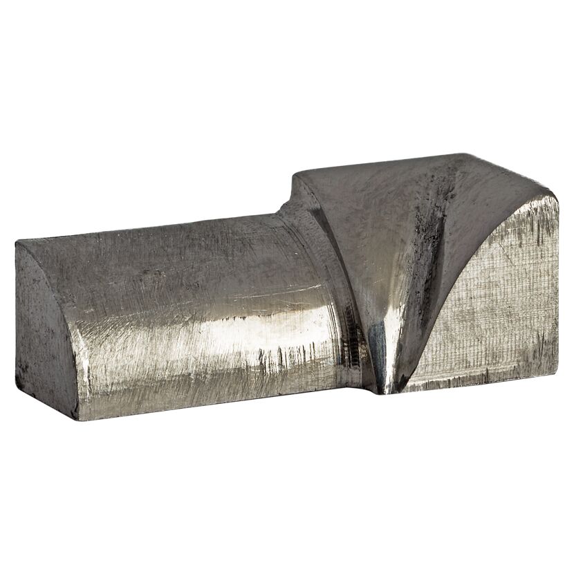 Inneneck Edelstahl silbern 0,8 cm