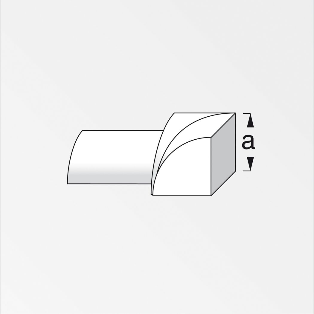 Inneneck Aluminium 9,5 mm
