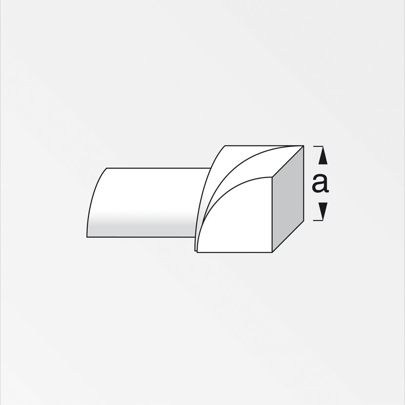 Inneneck Aluminium 9,5 mm
