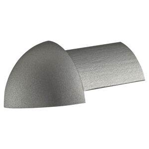 Außenecke Aluminium silbern 0,8 cm