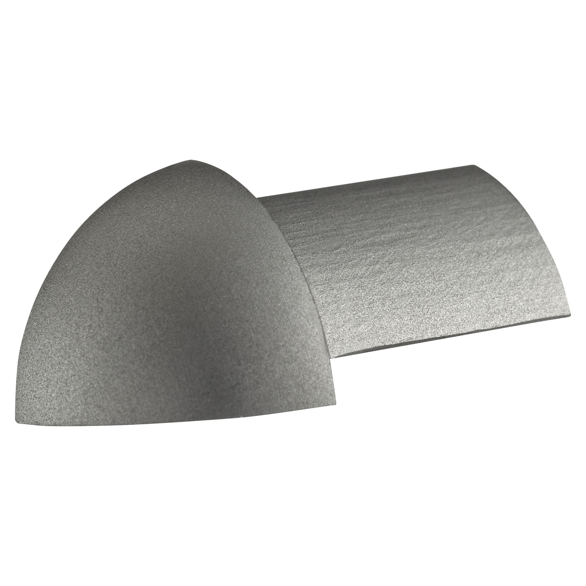 Außenecke Aluminium silbern 1 cm + product picture