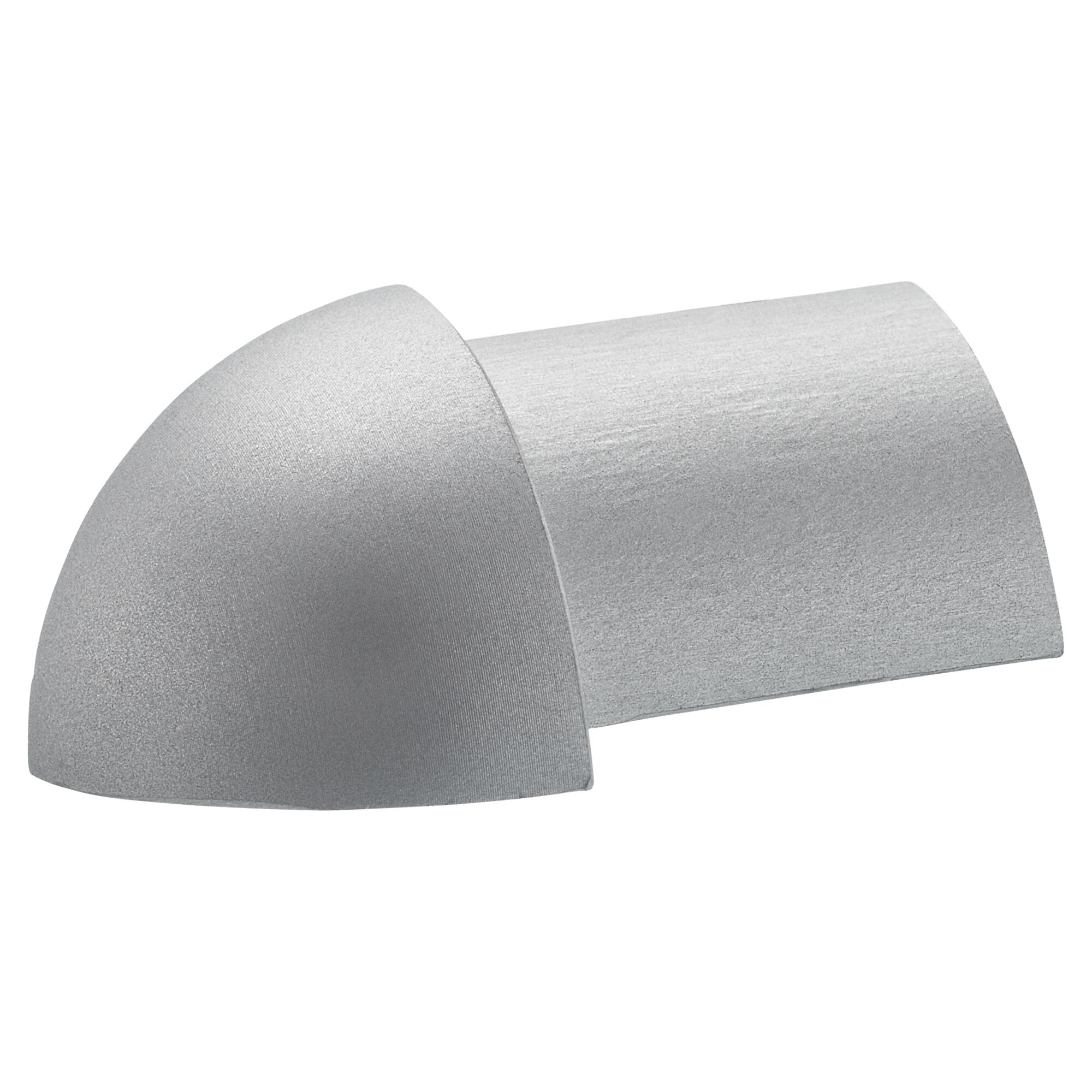 Silbernes Ausseneck aus Aluminium