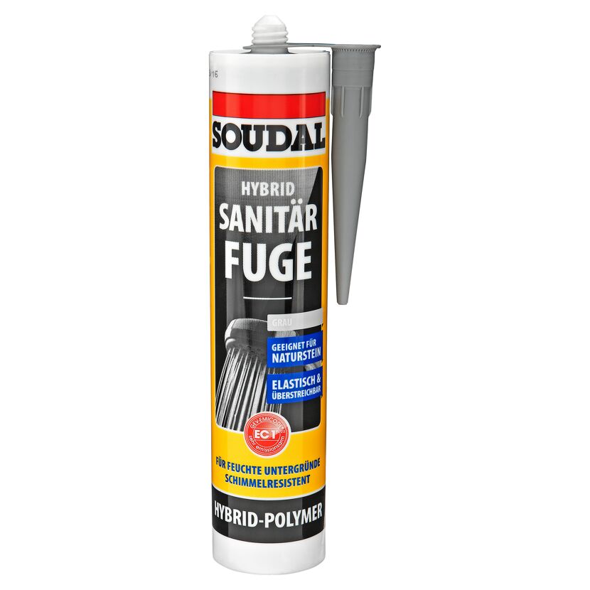 Hybrid-Sanitärfuge grau 290 ml