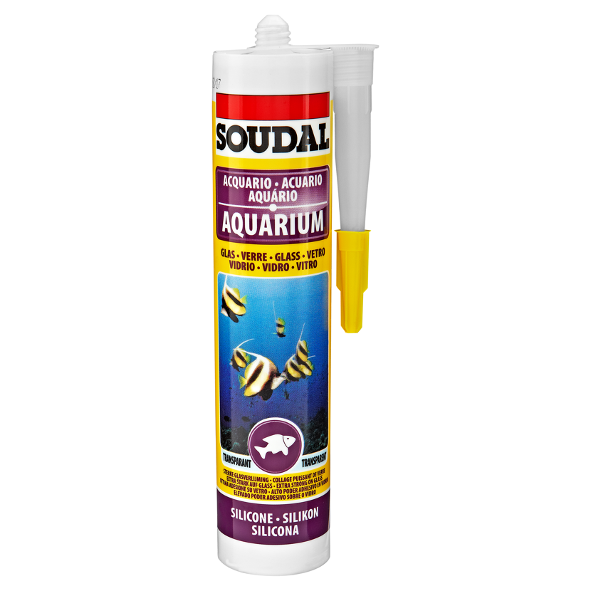 Aquariumsilikon transparent 300 ml