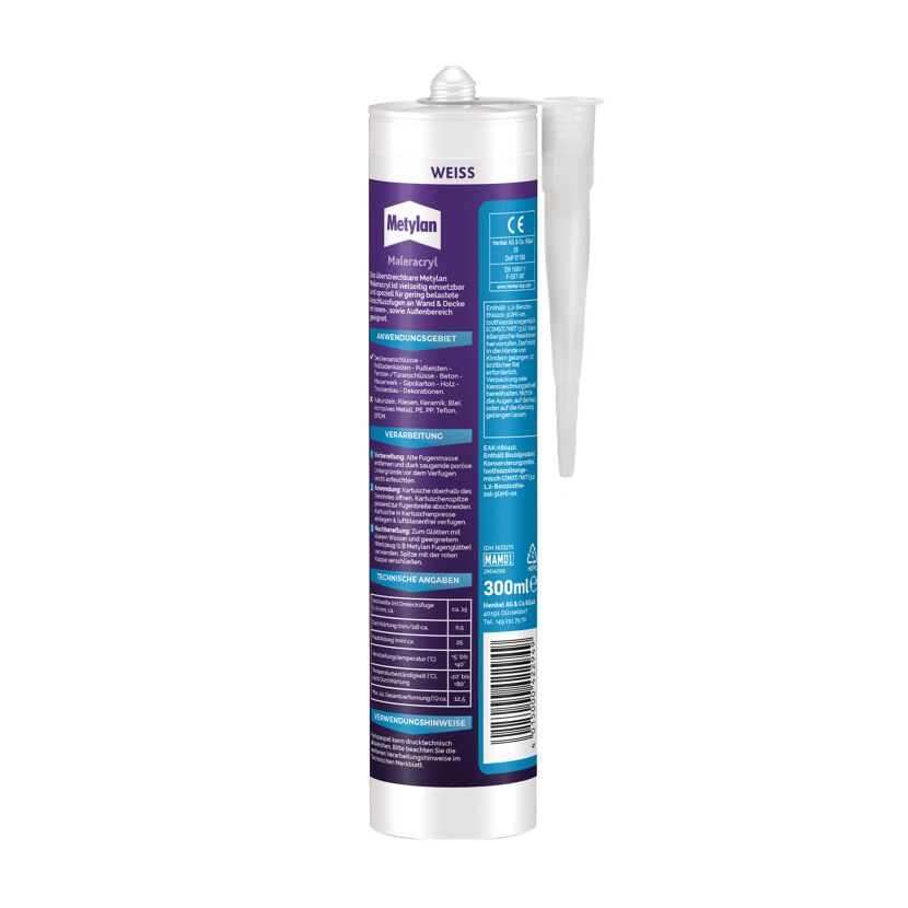 Kartusche mit Metylan Maleracryl