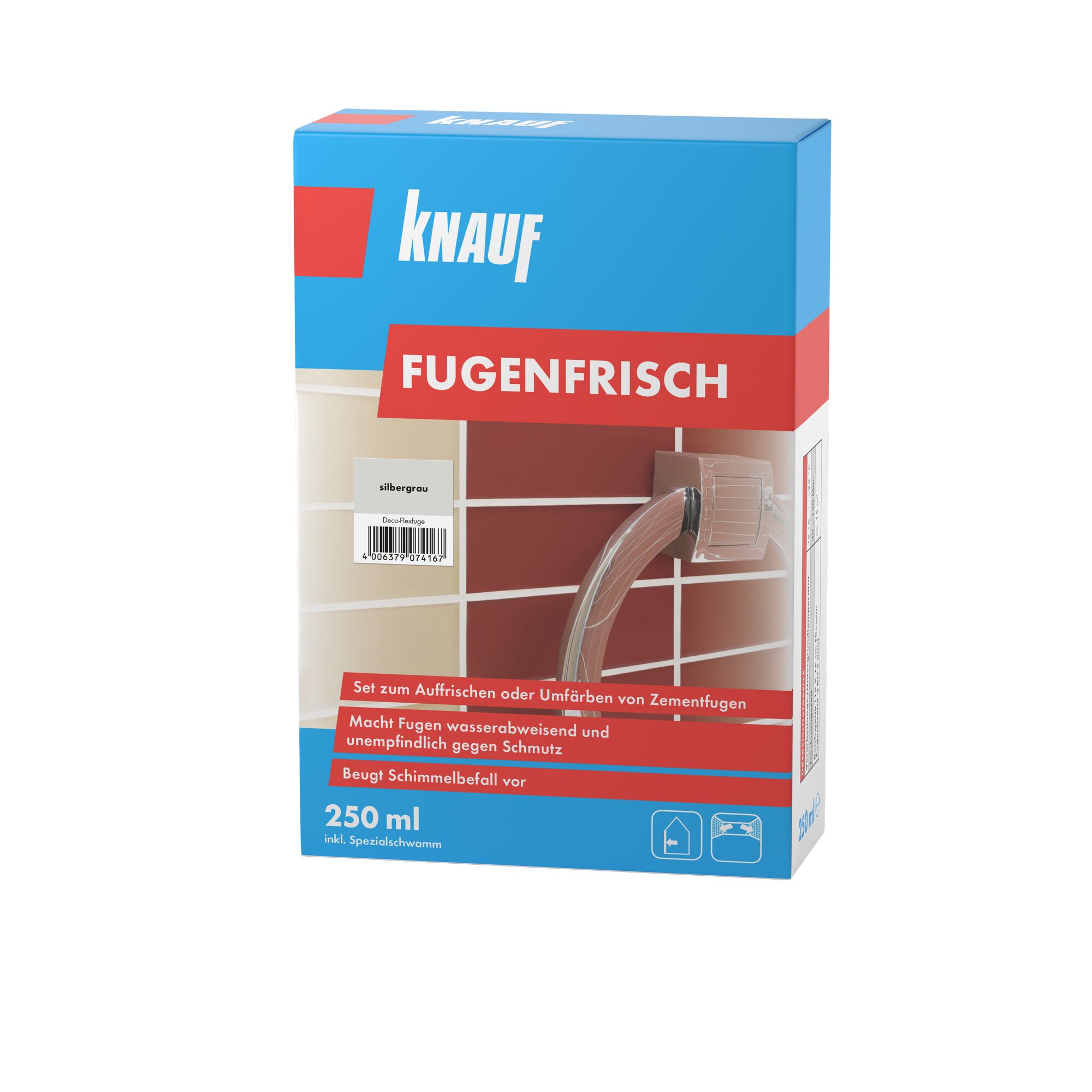 KNAUF Fugenfrisch silbergrau 250 ml