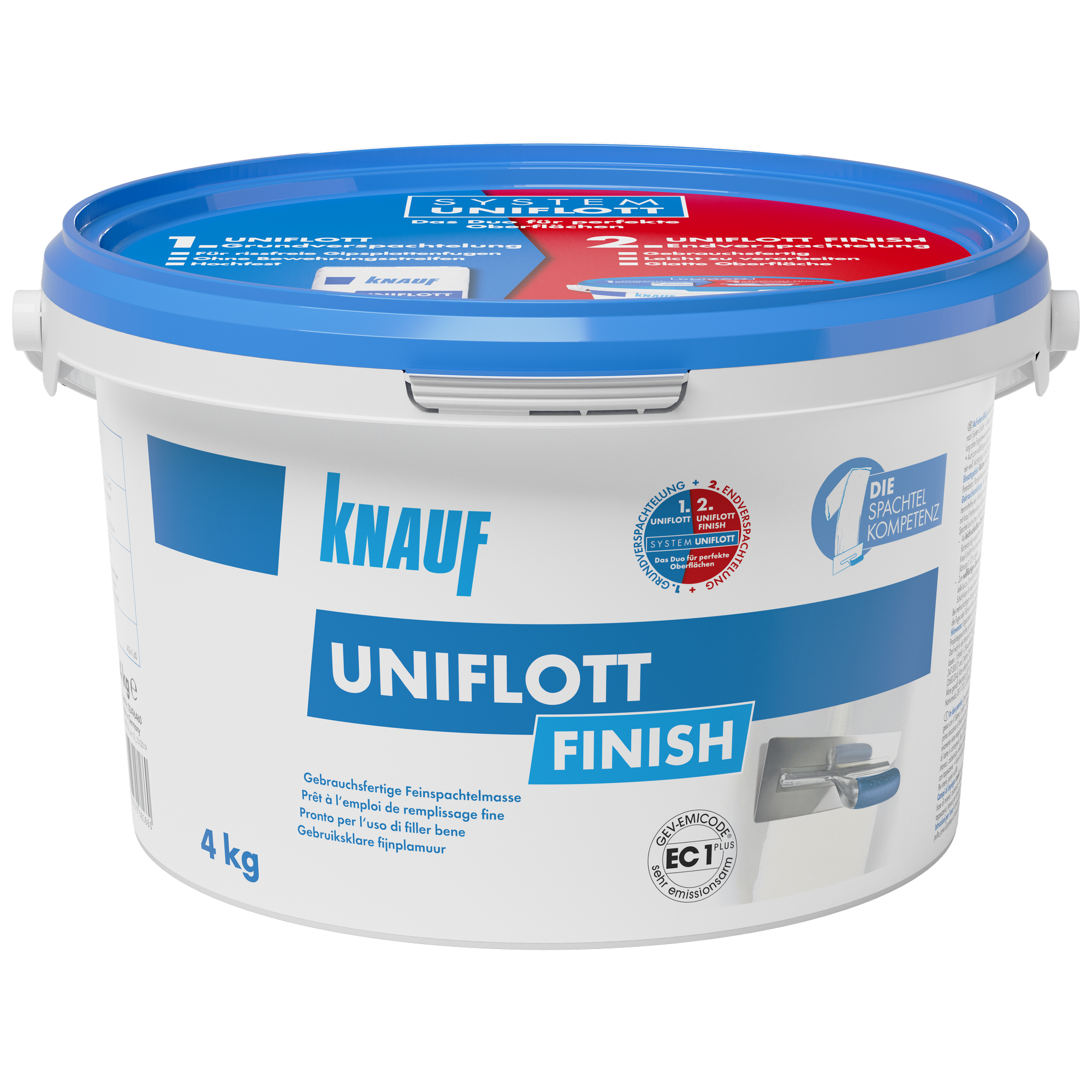 Feinspachtelmasse 'Uniflott Finish' 4 kg + product picture