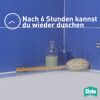 Nach 6 Stunden kannst du wieder duschen