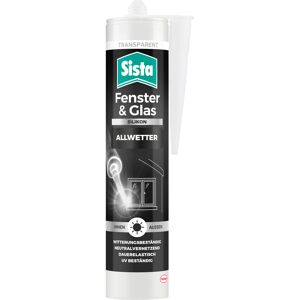 Silikon 'Fenster und Glas' transparent Allwetter 280 ml