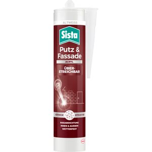 Acryl 'Putz und Fassade' altweiß überstreichbar 280 ml