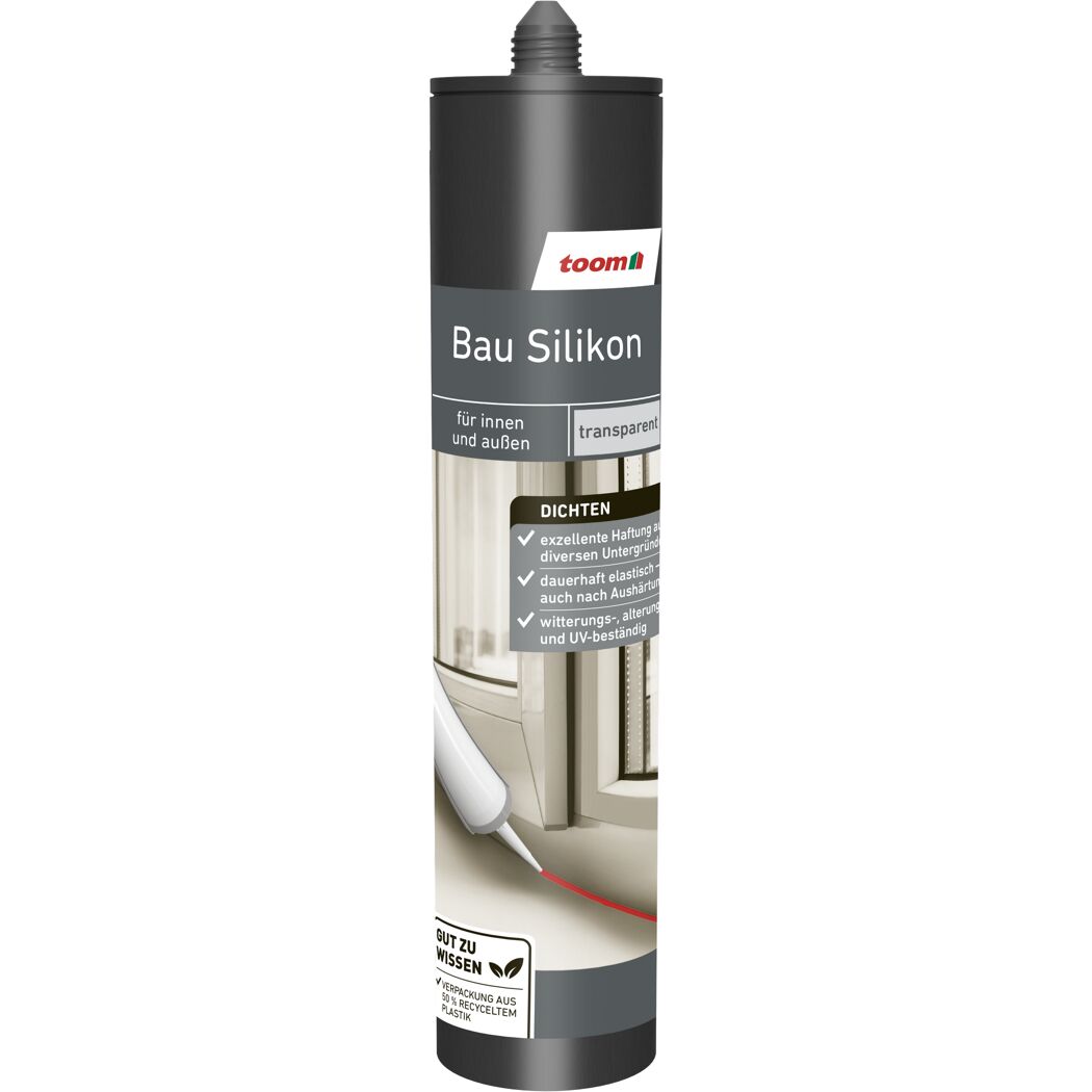 Bausilikon transparent 310 ml