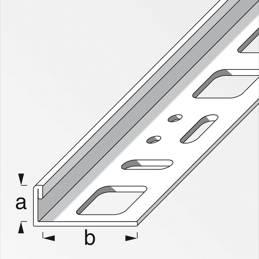 Winkelprofil Edelstahl 2,5 m, 10 x 21 mm