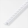 Weißes Winkel-Profil aus PVC