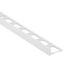Weißes Winkel-Profil aus PVC