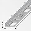 Weißes Winkel-Profil aus PVC