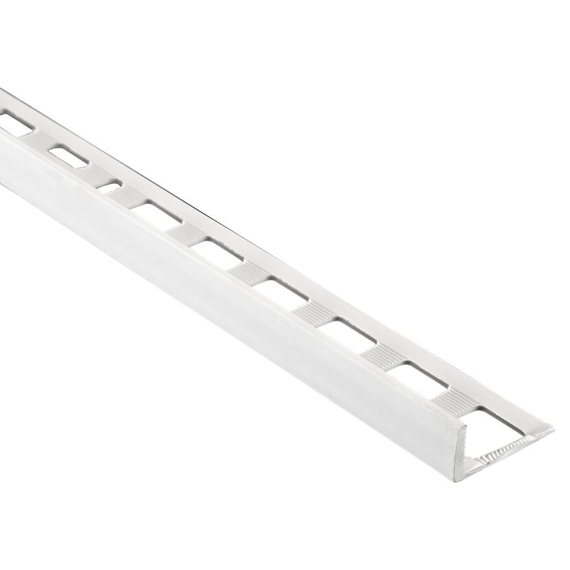 Weißes Winkel-Profil aus PVC