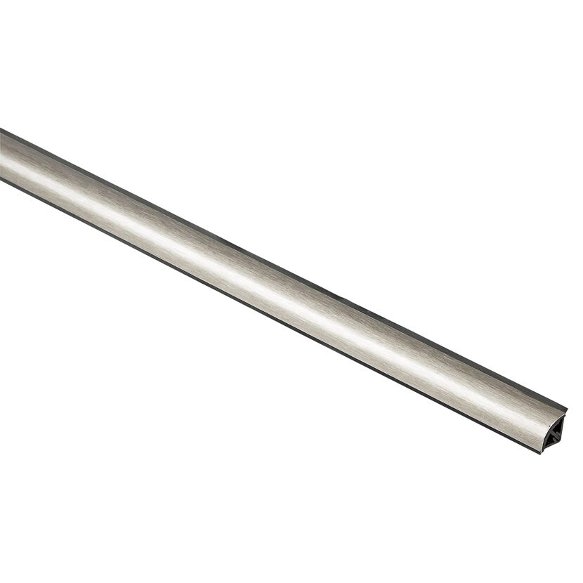 Multifunktionsleiste silbern 2500 x 14 x 14 mm