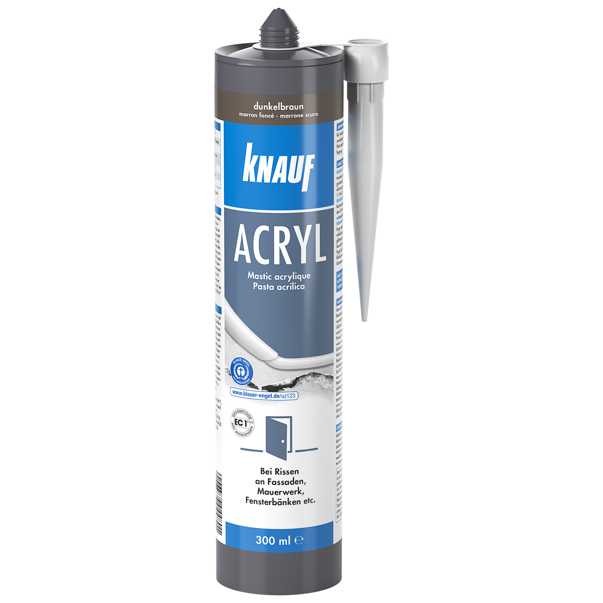Acryl 300 ml braun + product picture