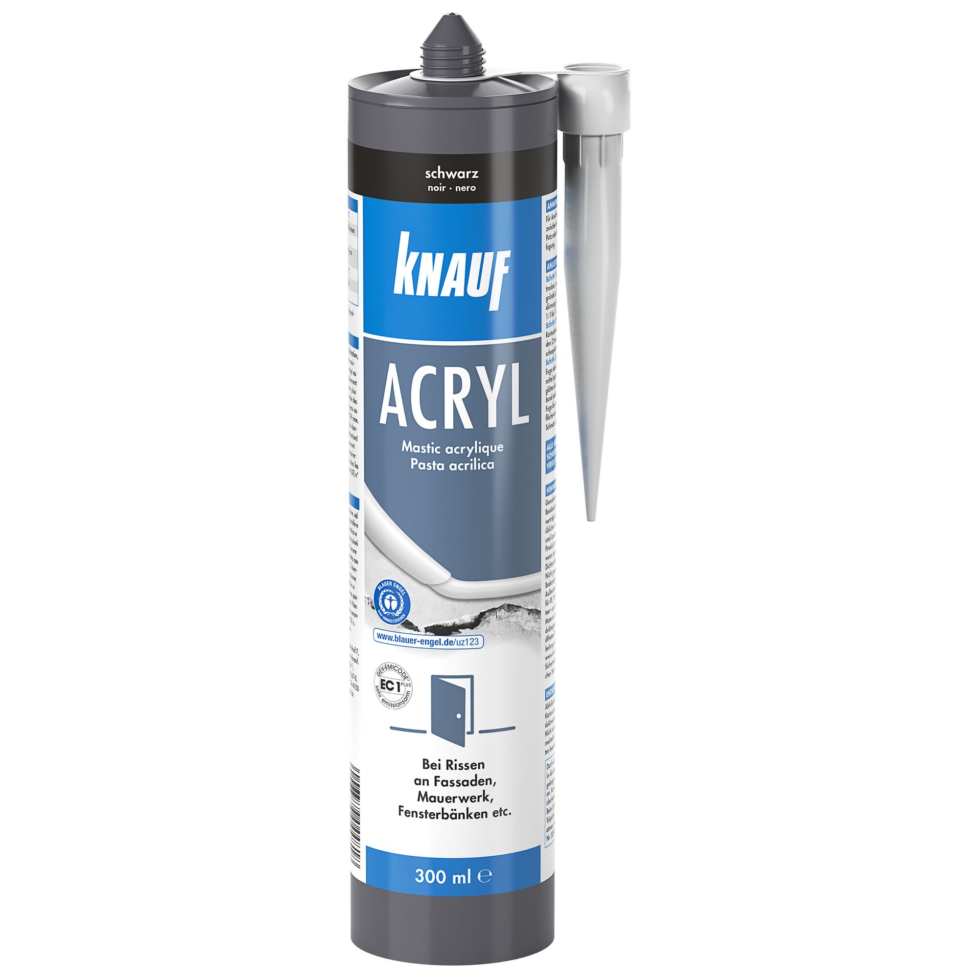 Kartusche mit Knauf Acryl